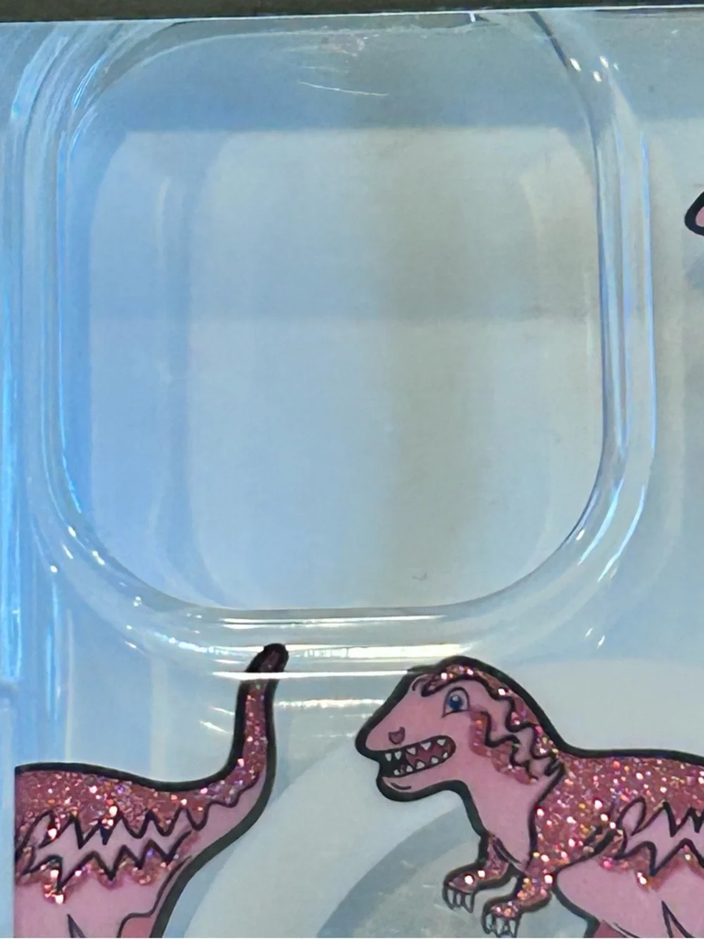 Coach Clear Rexy Glitter Dinosaur iPhone 16 MagSafe Protective Case NIB